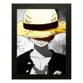 One Piece Anime Poster Frame, Framed Anime Luffy Posters - Raqeeq OFD122. 