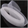 50 yard Nylon 2Inch Stiff Horsehair Braid for Nylon Sewing Wedding Dress Dance Skirt Gowns Shaping Trimming Accessories (White). 