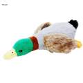 Dog Squeaky Toys Duck Plush Toy Cat Dog Chew Toy Fun Interactive Squeaker. 