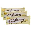 Galaxy White Chocolate Bars 3 Bars X 38gm. 