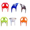 4-Star Pure Plastic Outdoor Chair. 