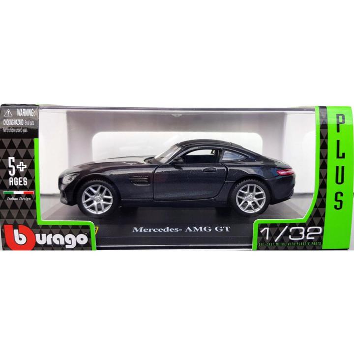Mercedes AMG GT Black  1/32 Diecast Model Car by Bburago