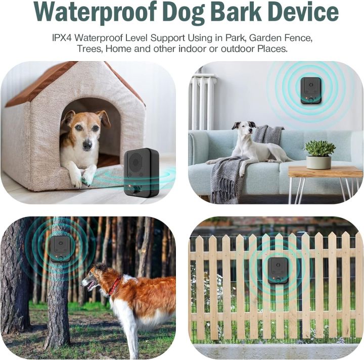 Anti%20Barking%20Device,3%20Levels%20Sonic%20Bark%20Deterrents%20Dog%20Barking%20Control%20Devices,33Ft%20Dog%20Barking%20Deterrent%20Ultrasonic%20Dog%20Barking%20Deterrent%20Barking%20Stop%20Bark%20Box,Rechargeable%20Gentle%20Dog%20Indoor%20Outdoor%20-%20Image%207