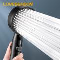 One-touch Switch Shower Head 8 Spray Mode High-pressure Handheld Shower Head for Home Bathroom in Asia Water-saving Shower Head with Switch. 