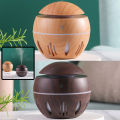 Mini Air Humidifier Ultrasonic USB Aroma Wood Grain-LED Light- Different Designs. 