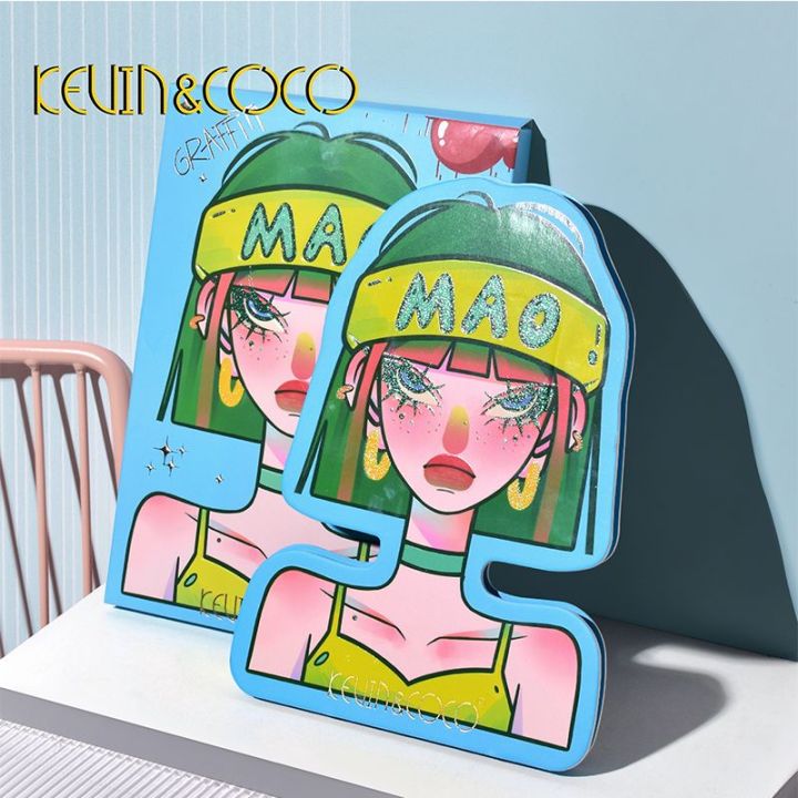 28 Colors Cute Design Professional Party Cosplay Makeup Kit Highlighter Blush Eyeshadow Palette
