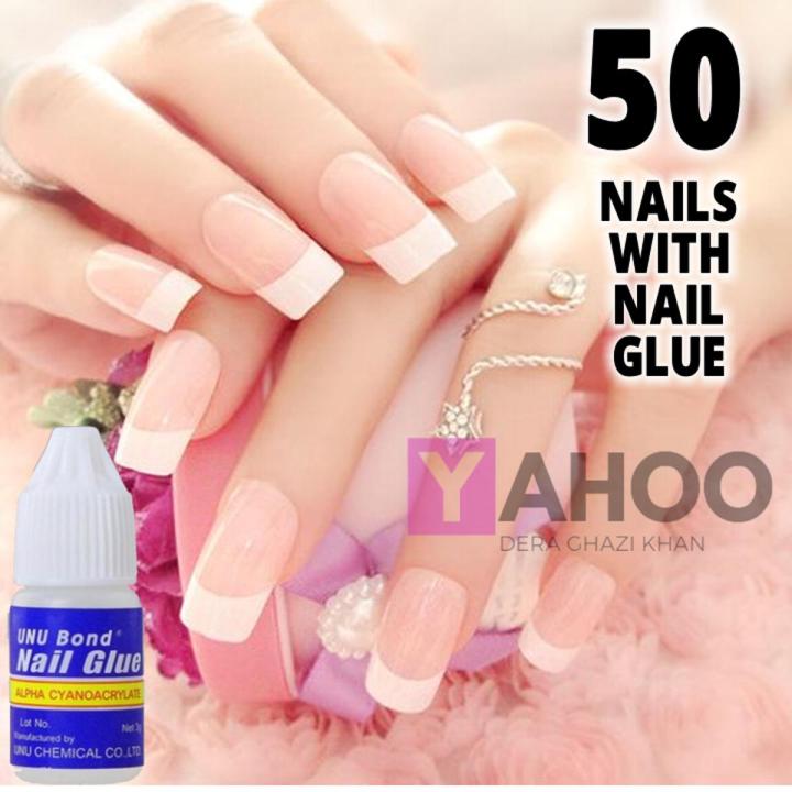 Natural Look Perfect Design Nails - 50 PCS