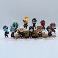 11 Pcs/Set Q Ver. Naruto Akatsuki Mini Figure Uchiha Itachi Madara Konan Hidan Figurine Anime Decoration Model Dolls Toys. 