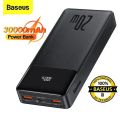 Baseus Bipow 30000mAh Power Bank 20W PD Fast Charging | Large Capacity Portable Battery Pack with Digital Display | USB-C Fast Charge. 