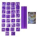 Alphabet Letter Cutter Set With Symbols 31Pcs Set Plastic. 