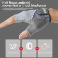 Half Finger Sport Gloves ANTI-UV Men Women Summer Ice Silk Fitness Gloves MTB Bike Gloves Silicone Anti-shock Men Women. 
