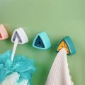 New Arrival 3 Pcs - Towel Holder Wall Rack Cloth Bath Towel Rag Hook Free Punch Storage Hanger Towel Plug Rack Dish Bathroom Kitchen Tools. 