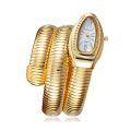 Women Cool Snake Shape Bangle Watch Girls Quartz Clock Religios Reloj Montre Femme Infinity Bracelet Watch Vogue. 