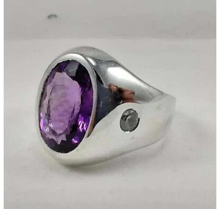 Natural%20Amethyst%20Gemstone%20with%20925%20Sterling%20Silver%20Ring%20For%20Men's%20-%20Image%203