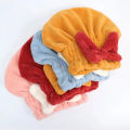 Women Hair Drying Hat Quick-dry Microfiber Hair Towel Cap Hat Bath Hat Solid Towel Cap Super Absorption Turban Hair Dry Cap. 