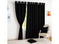 Plain Ready Made Curtain Panels Bed Room velvet Curtains (2 pcs) size (lentrh 8 feet width 8.5 feet ) curtain bad room /door /living room. 