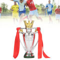 Europe Award League Trophy Resin Football Trophy Cup Anti Slip Bottom Highly Simulated for Home. 
