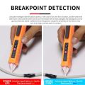 TOP AC/DC Voltage Detector Multi-Functional Non-Contact Wire Measuring 12V-1000V Electric Tester. 