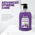 Aura Anti-Bacterial Liquid Handwash French Lavender 500ML. 