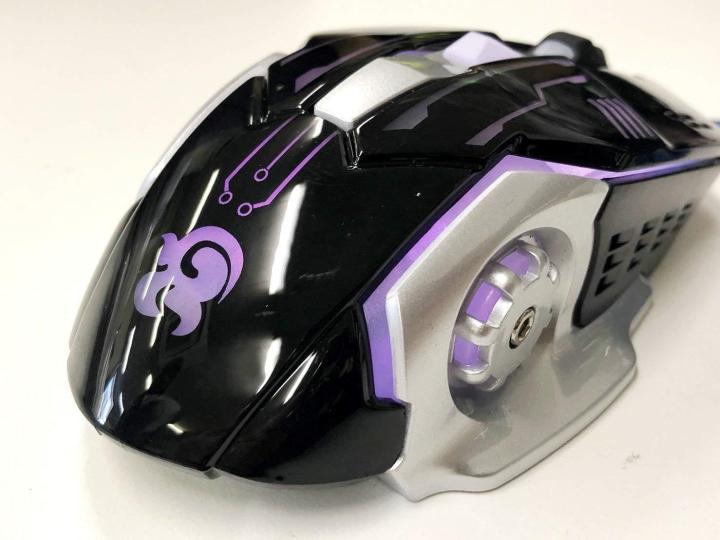 Speed Fighter 3200Dpi High Quality Gaming Mouse 7 Led Optical 6 D Button Steel Surface