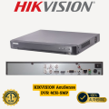 HIKVISON 5 MP Analog DVR-XVR AcuSense (04-08-16 Channels) CCTV Camera 1U H.265 DVR 3K Facial Recognition - Motion Detection 2.0 -  Perimeter Protection - Video and Audio Recording - Two way Talk Supported  Brand Warranty. 