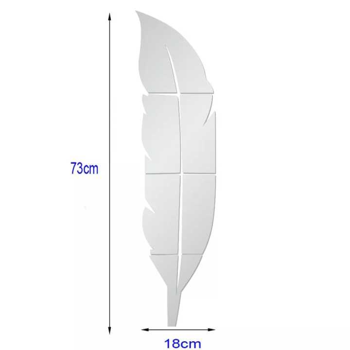 Mirror%20Wall%20Decor%20Sticker%20Leaf%20Shape%20Art%20Wall%20-%20Rounded%20Corner%20Acrylic%20Removable%20Mirror%20Set%20for%20Home%20Living%20Room%20Bedroom%20Decor%20(29%20x%207%20Inch,%206%20Pack)%20-%20Image%203