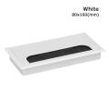 Plastic Outlet Port Grommet Hole Cover Wire Cable Holder Wire Hole Cover Wire Box Desk Cable Box. 