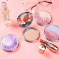 1PC Portable Makeup Mirror Women Mini Compact Pocket Make Up Beauty Mirror Portable Double-sided Folding Cosmetic Mirrors. 