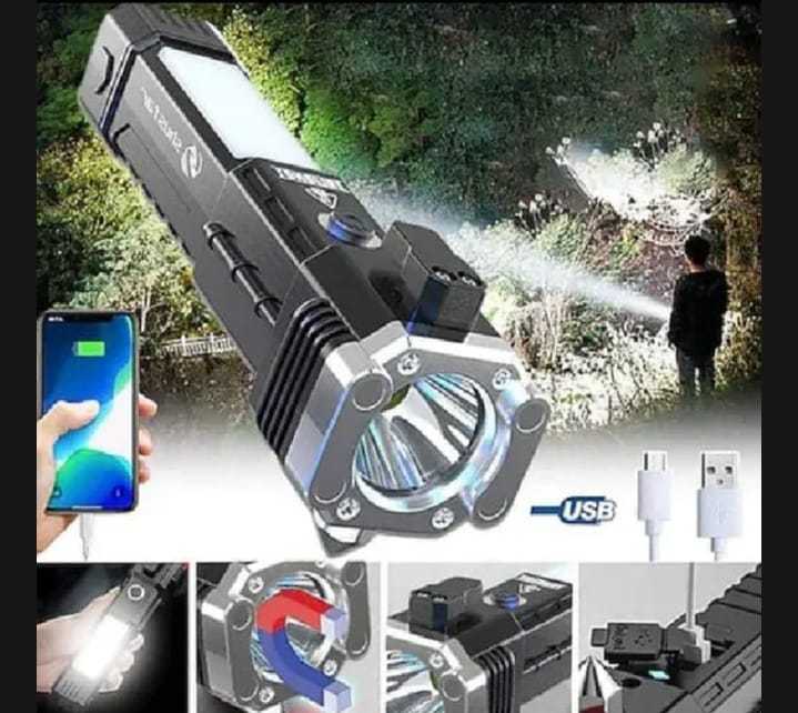 Multifunction%208in1%20Portable%20Led%20Flashlight%20Rechargeable%20LED%20Torch%20Flashlight%20%7C%20Car%20Emergency%20Tool%20with%20Window%20Breaker%20Hammer%20%7C%20Cutter%20%7C%20Flashlight%20Household%20Rechargeable%20Ultra%20Strong%20Outdoor%20Bright%20Led%20Flashlight%20-%20Image%205