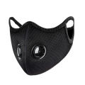 PM2.5 Face Mask With Double breathing valve Anti Pollution Haze certificate with Respirator. 