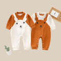 Newborn baby clothes, spring outerwear sets, comfortable one-piece for young children babies, autumn cute jumpsuit and crawling clothes. 