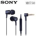 Sony MH750 Wired Earphones with Mic – HiFi Stereo Sound, Deep Bass, 3.5mm Jack, Original Quality Handsfree |  For Android, Samsung, Vivo, Oppo, Xiaomi. 