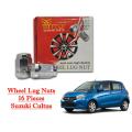 Wheel Lug Nuts - 16 Pieces for Suzuki Cultus New Shape. 
