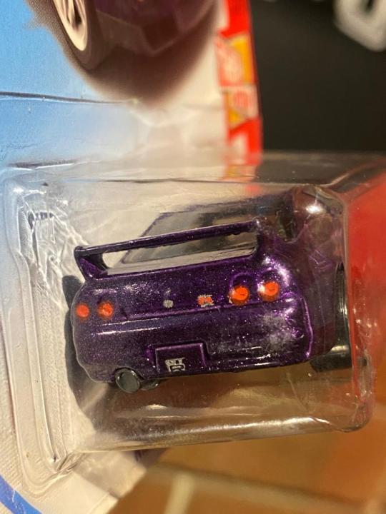 Hotwheels%20Nissan%20Skyline%20GT-R%20R33%20Then%20And%20Now%20193-365%20purple%20Metal%20Car%20%20Diescast%20gift%20For%20Kids%20-%20Image%202