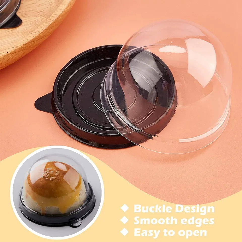 Bundt Cake Carrier RHBLME Mini Bundt Cake Containers, 300 PACK