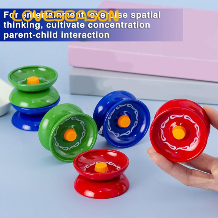 Kids Yoyo Toy Professional Yoyo Toy for Kids Colorful Trick Yoyo with String Auto Return Spinning Action Perfect Children's Gift