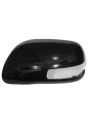 Toyota Corolla 2010-14 side mirror cover  with indicator light China 1sett Black | corolla 209-14 side mirror cover with indicator light Imported China 1set R or L | Toyota corolla XLI-GLI-Altis 2009-14  side Glass cover and indicator light sett 1set. 