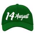 Customized 14 August Independence Day Name Caps For Kids & Adults. 