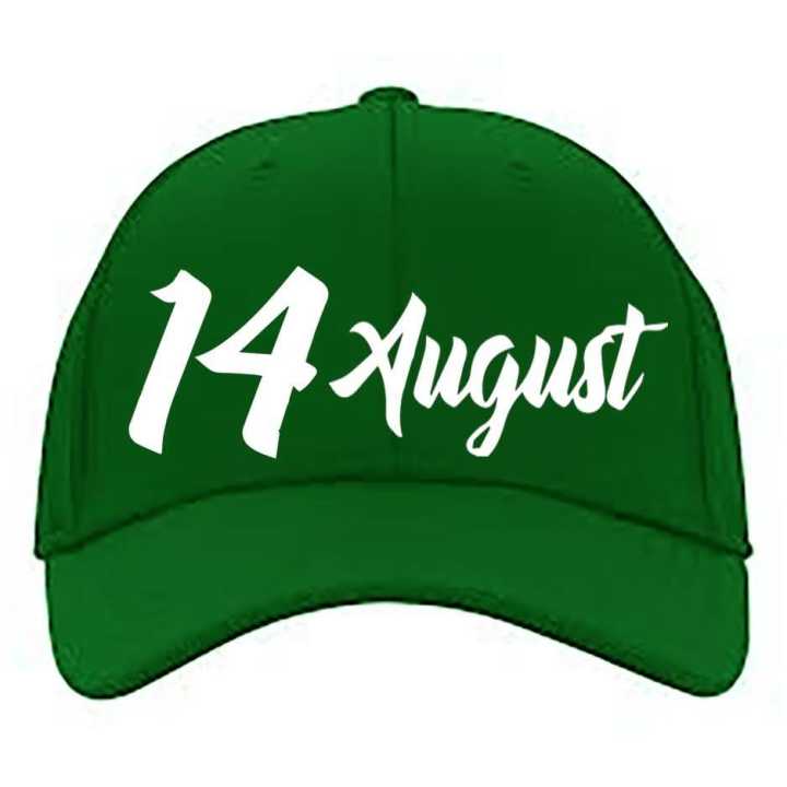 Customized 14 August Independence Day Name Caps For Kids & Adults