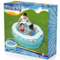 Bestway Inflatable Sparkle Shell Swimming Pools for Kids. 