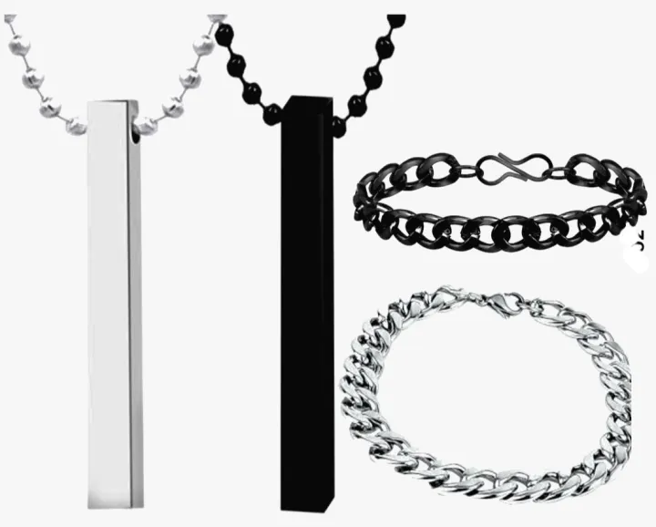PACK%20OF%203%20MEGA%20DEAL%20FASHION%20STAINLESS%20STEEL%20%7C%20BLACK%203D-BAR%20STICK%20LOCKET%20+%20TITANIUM%20RING%20+%20CUBAN%20LINK%20CHAIN%20BRACELET%20FOR%20BOYS%20AND%20GIRLS%20%7C%20TRENDY%20JEWELRY%20SET%20FOR%20MEN%20AND%20WOMEN%20-%20Image%203