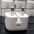 100% Original 20W PD Charger - 3PIN US Plug Fast iPhone Charger Only Adopter 20W Supported | Power Adapter for iPhone. 