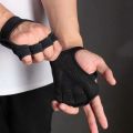 Hand Palm Protector Gym Fitness Gloves Bodybuilding Workout Power Weight Lifting Training Gloves Dumbbell Grips Pads. 