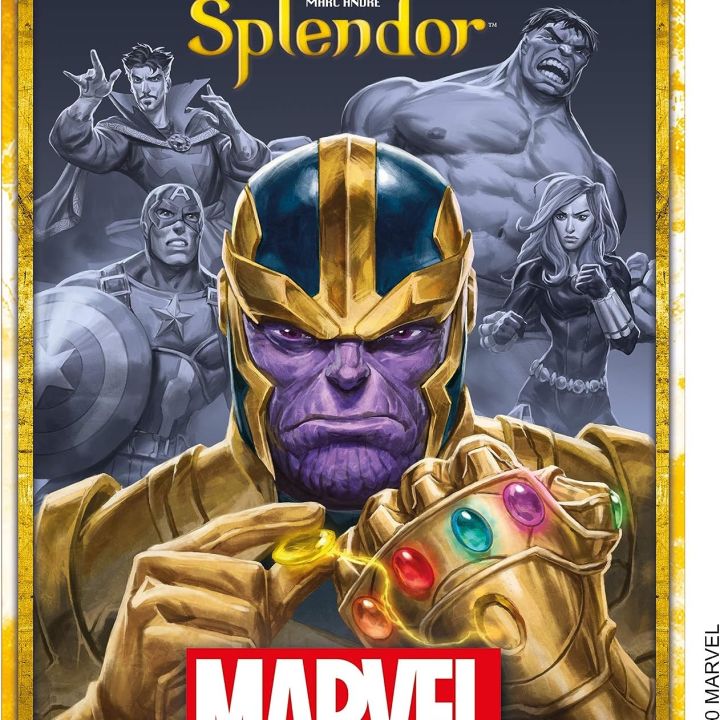 Marvel Splendor Best Quality Board Game - Strategy Game for Kids and Adults, Fun Family Game
