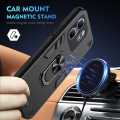 Infinix Hot 50i / Smart 9 premium Case Luxury Shock-Proof Armor With Car Ring Stand Cover. 