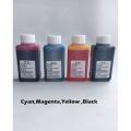Refill Ink For Inkjet Printers Four Color. 