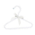 Clothes Hanger with Bow Non-slip ABS Children Faux Pearl Rack for Home. 