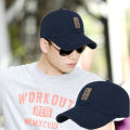 【ALLGOOD】Unisex Fashion Baseball Cap Sports Golf Snapback Outdoor Simple Solid Hats For Men Bone( Navy blue). 