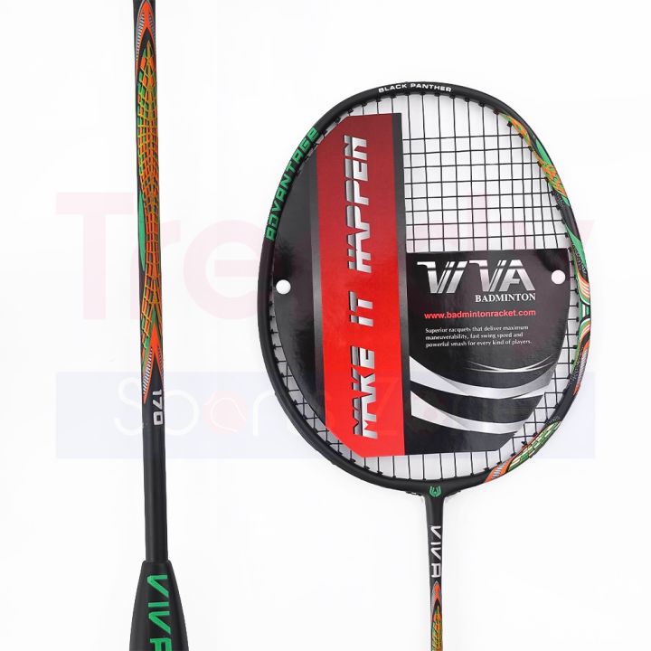 Advantage Graphite Badminton Racket Badminton Racket with Protective Bag & Shuttle + Towel-Grip | Carbon ...