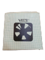 Velox 220V 8 inch 100% Pure copper wire Metal Exhaust Panel Fan / Cooling Fan (Square) - Imported for Bathroom | Kitchen. 